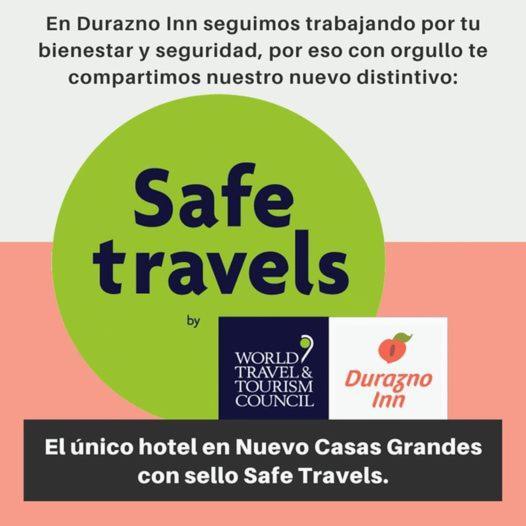 Durazno Inn Nuevo Casas Grandes Extérieur photo